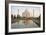 Reflection of a Mausoleum in Water, Taj Mahal, Agra, Uttar Pradesh, India-null-Framed Photographic Print