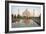 Reflection of a Mausoleum in Water, Taj Mahal, Agra, Uttar Pradesh, India-null-Framed Photographic Print