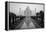 Reflection of a mausoleum in water, Taj Mahal, Agra, Uttar Pradesh, India-null-Framed Premier Image Canvas