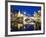 Reflection of Arched Bridge and Waterfront Town Houses, Ghent, Flanders, Belgium, Europe-Christian Kober-Framed Photographic Print