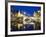 Reflection of Arched Bridge and Waterfront Town Houses, Ghent, Flanders, Belgium, Europe-Christian Kober-Framed Photographic Print