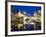 Reflection of Arched Bridge and Waterfront Town Houses, Ghent, Flanders, Belgium, Europe-Christian Kober-Framed Photographic Print