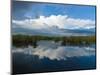 Reflection of Clouds on Water, Everglades National Park, Florida, USA-null-Mounted Photographic Print