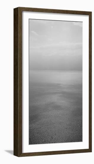 Reflection of Clouds on Water, Lake Geneva, Switzerland-null-Framed Photographic Print