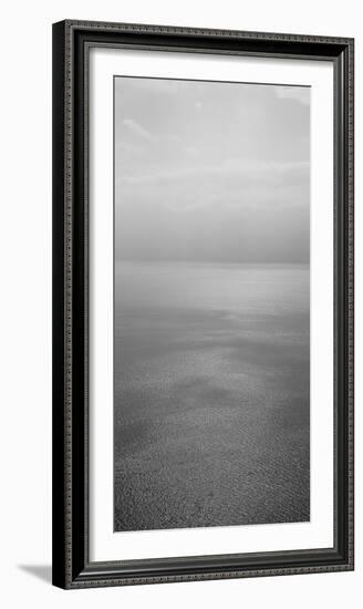 Reflection of Clouds on Water, Lake Geneva, Switzerland-null-Framed Photographic Print