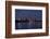 Reflection of illuminated skylines on water, Coral Sea, Surfer's Paradise, Gold Coast, Queenslan...-Panoramic Images-Framed Photographic Print