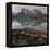 Reflection of Mountain Peak in a Lake, Torres Del Paine, Lake Pehoe-null-Framed Stretched Canvas