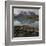 Reflection of Mountain Peak in a Lake, Torres Del Paine, Lake Pehoe-null-Framed Art Print