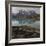 Reflection of Mountain Peak in a Lake, Torres Del Paine, Lake Pehoe-null-Framed Premium Giclee Print