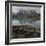 Reflection of Mountain Peak in a Lake, Torres Del Paine, Lake Pehoe-null-Framed Premium Giclee Print