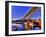 Reflection of the Aurora Bridge in Lake Union on a Cold Clear Seattle Morning, Washington, Usa-Richard Duval-Framed Photographic Print