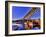 Reflection of the Aurora Bridge in Lake Union on a Cold Clear Seattle Morning, Washington, Usa-Richard Duval-Framed Photographic Print