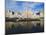 Reflection of Waterfront Town Houses, Ghent, Flanders, Belgium, Europe-Christian Kober-Mounted Photographic Print