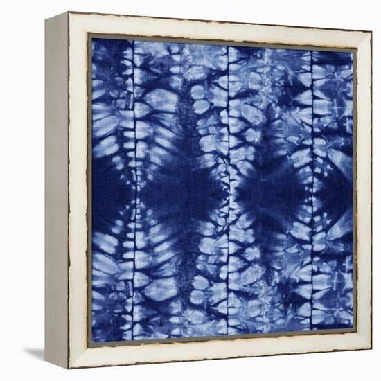 Reflection Shibori-Meili Van Andel-Framed Stretched Canvas