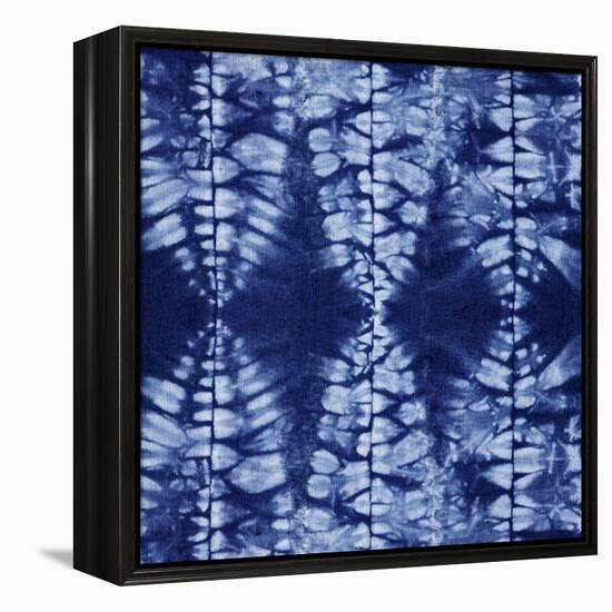 Reflection Shibori-Meili Van Andel-Framed Stretched Canvas