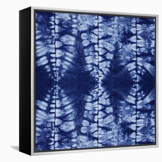 Reflection Shibori-Meili Van Andel-Framed Stretched Canvas