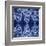 Reflection Shibori-Meili Van Andel-Framed Art Print