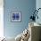 Reflection Shibori-Meili Van Andel-Framed Art Print displayed on a wall