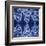 Reflection Shibori-Meili Van Andel-Framed Art Print