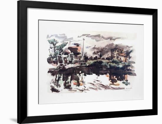 Reflection-Chaim Gross-Framed Collectable Print