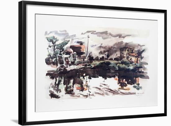 Reflection-Chaim Gross-Framed Collectable Print