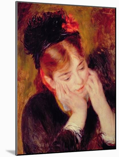 Reflection-Pierre-Auguste Renoir-Mounted Giclee Print