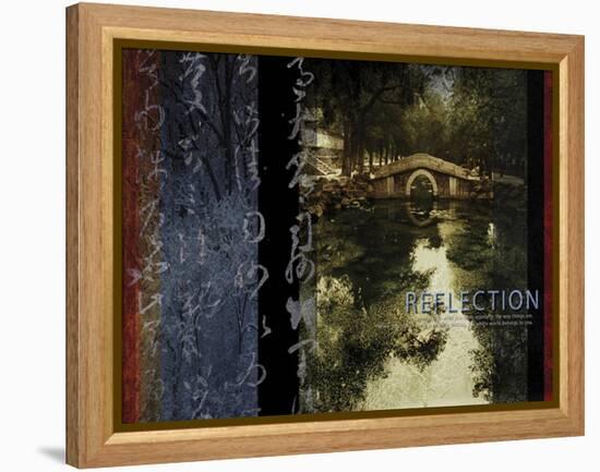 Reflection-Eric Yang-Framed Stretched Canvas
