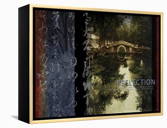 Reflection-Eric Yang-Framed Stretched Canvas