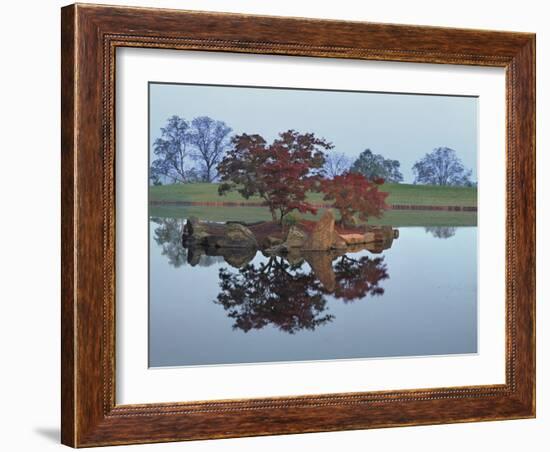 Reflections #2, Hocking Hills, Ohio ‘92-Monte Nagler-Framed Photographic Print