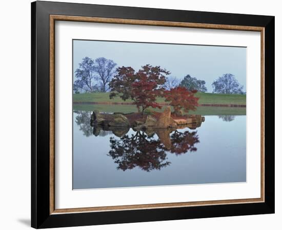 Reflections #2, Hocking Hills, Ohio ‘92-Monte Nagler-Framed Photographic Print