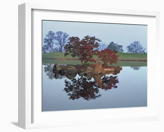 Reflections #2, Hocking Hills, Ohio ‘92-Monte Nagler-Framed Photographic Print