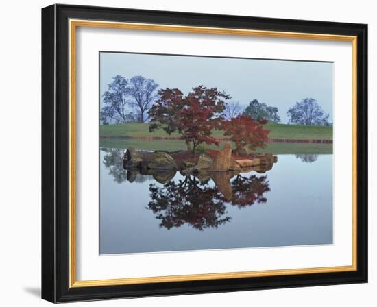 Reflections #2, Hocking Hills, Ohio ‘92-Monte Nagler-Framed Photographic Print