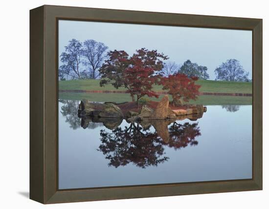 Reflections #2, Hocking Hills, Ohio ‘92-Monte Nagler-Framed Premier Image Canvas