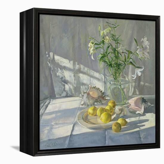 Reflections and Shadows-Timothy Easton-Framed Premier Image Canvas