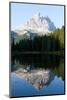 Reflections at Sunset on Antorno Lake-Carlo Morucchio-Mounted Photographic Print