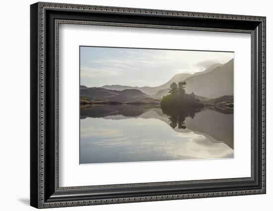 Reflections, Cregannen Lake, Dolgellau, Gwynedd, North Wales, United Kingdom, Europe-Janette Hill-Framed Photographic Print