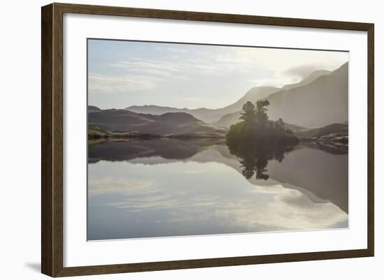 Reflections, Cregannen Lake, Dolgellau, Gwynedd, North Wales, United Kingdom, Europe-Janette Hill-Framed Photographic Print