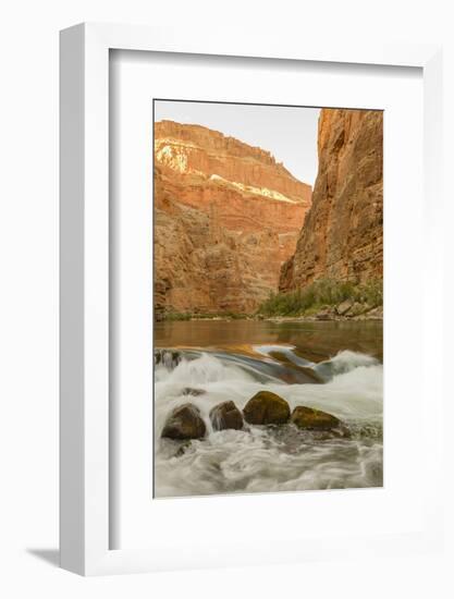 Reflections from Morning Sun. Colorado River. Grand Canyon. Arizona-Tom Norring-Framed Photographic Print