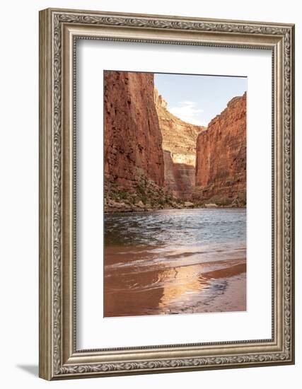 Reflections from Morning Sun. Colorado River. Grand Canyon. Arizona-Tom Norring-Framed Photographic Print