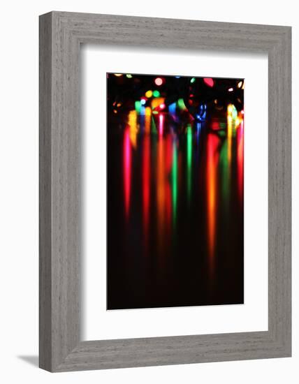 Reflections II-Leesa White-Framed Photographic Print