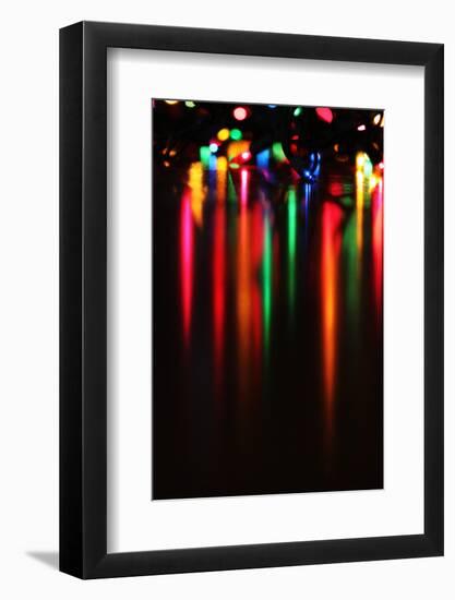 Reflections II-Leesa White-Framed Photographic Print