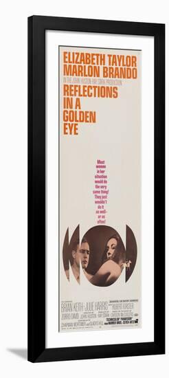 Reflections In a Golden Eye, 1967-null-Framed Art Print