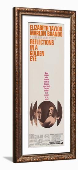 Reflections In a Golden Eye, 1967-null-Framed Art Print