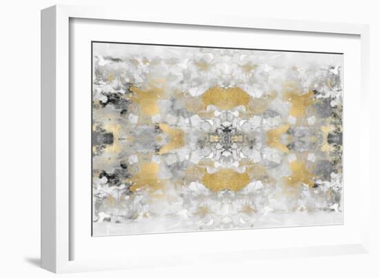 Reflections in Gold VI-Ellie Roberts-Framed Art Print