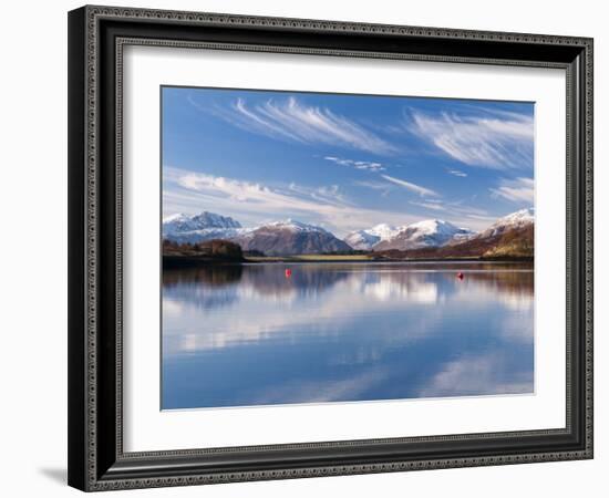 Reflections in Loch Leven, Glencoe, Scotland, UK-Nadia Isakova-Framed Photographic Print