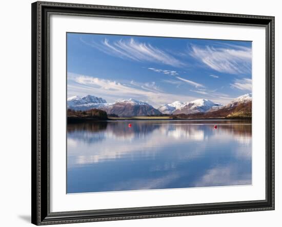 Reflections in Loch Leven, Glencoe, Scotland, UK-Nadia Isakova-Framed Photographic Print