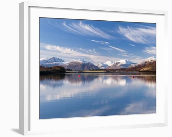 Reflections in Loch Leven, Glencoe, Scotland, UK-Nadia Isakova-Framed Photographic Print