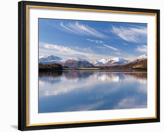 Reflections in Loch Leven, Glencoe, Scotland, UK-Nadia Isakova-Framed Photographic Print