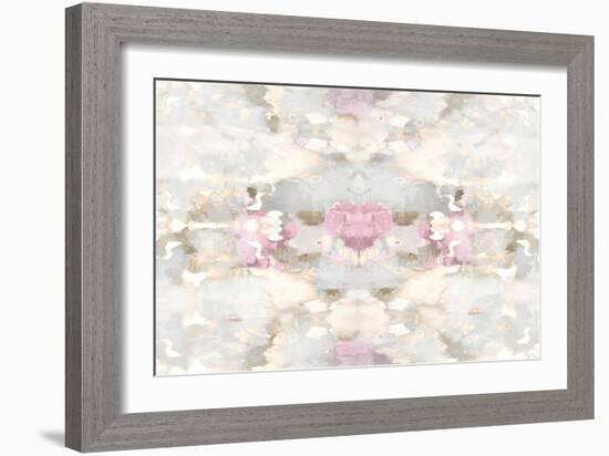 Reflections in Pink Blush-Ellie Roberts-Framed Art Print