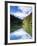 Reflections in Riessersee of Wetterstein Mountains, Garmisch-Partenkirchen, German Alps, Germany-Jochen Schlenker-Framed Photographic Print